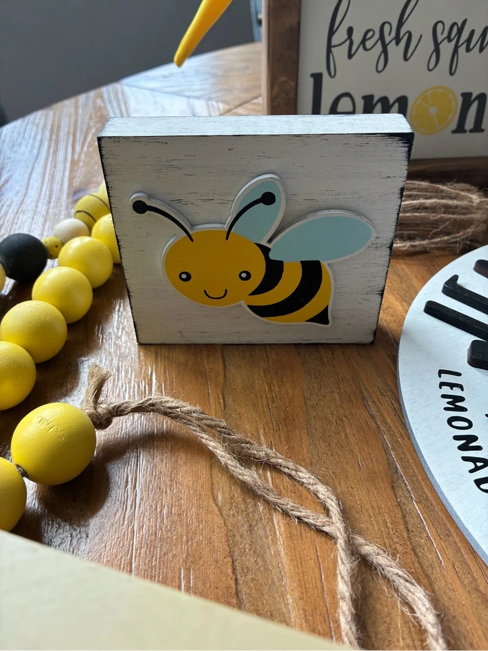 Lemonade & Summer Coffee or Tea Decorative Kitchen Accents - or Classroom Decor
